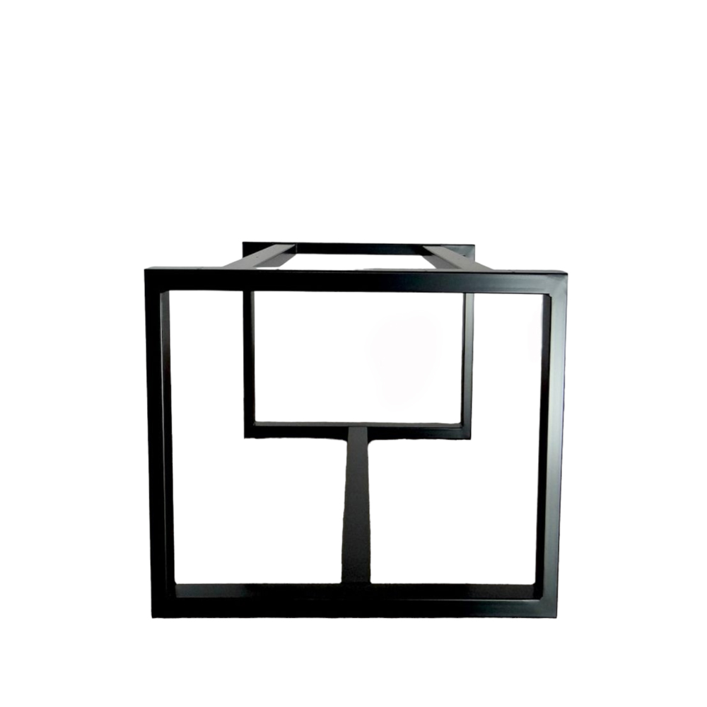 square steel dining table frame