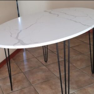 oval dining table