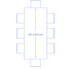square-244 8 seater square 244cm 8 seater
