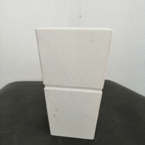 white flower pot