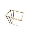 side steel table frame
