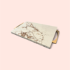 Marble serving tray gold handles blanco bronze
