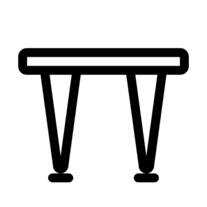 Table legs icon